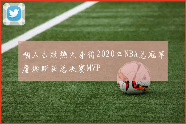 湖人击败热火夺得2020年NBA总冠军詹姆斯获总决赛MVP