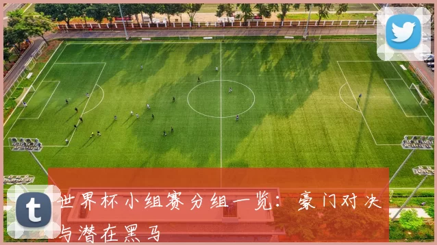世界杯小组赛分组一览:豪门对决与潜在黑马