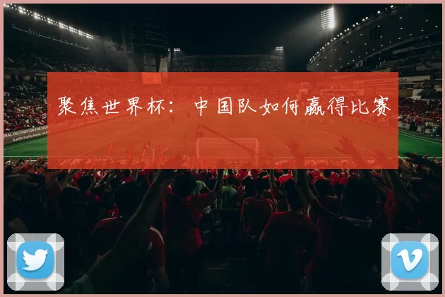聚焦世界杯：中国队如何赢得比赛