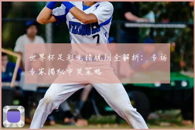 世界杯足彩竞猜规则全解析:专访专家揭秘中奖策略