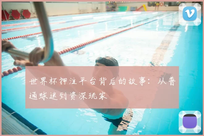 世界杯押注平台背后的故事：从普通球迷到资深玩家